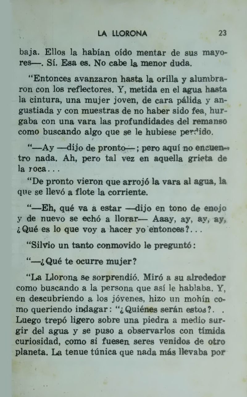 Pagina 13 de La llorona y la coqueta montés
