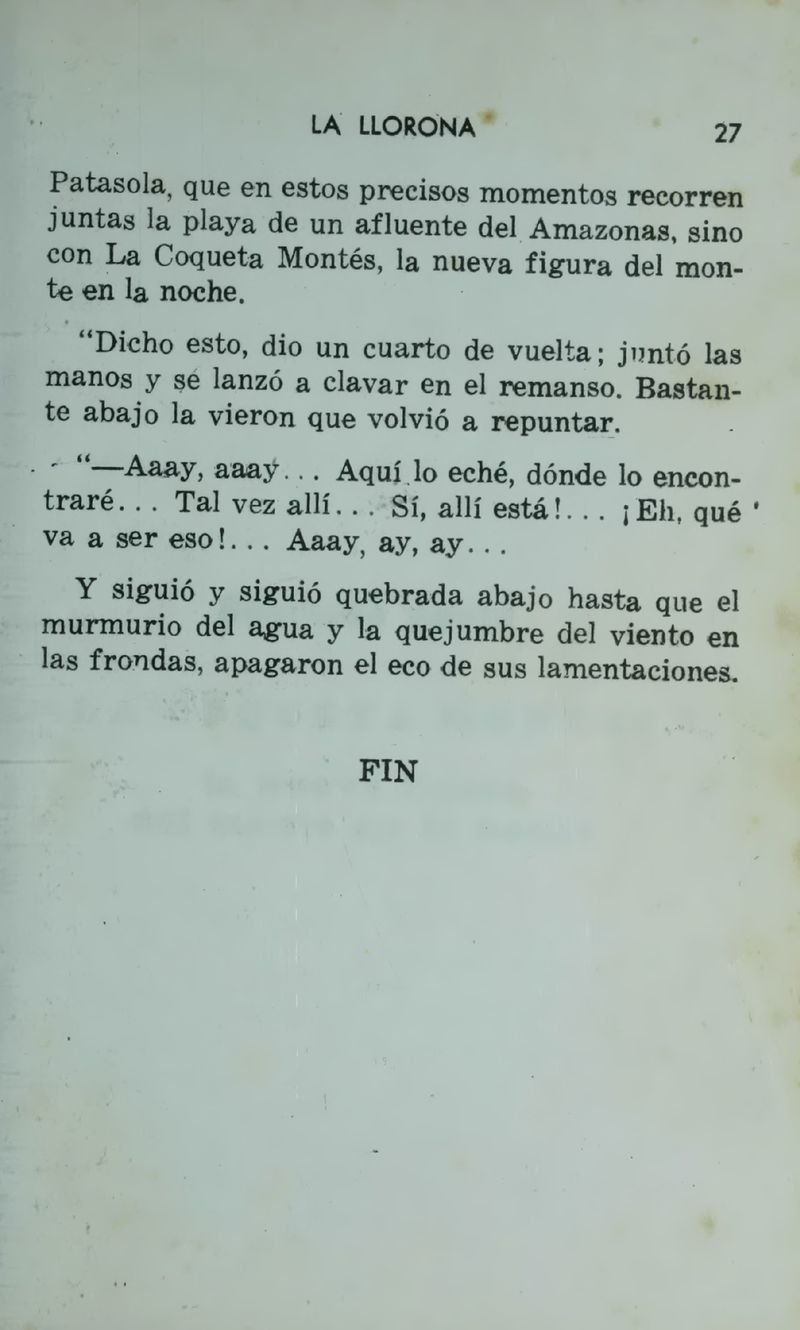 Pagina 18 de La llorona y la coqueta montés