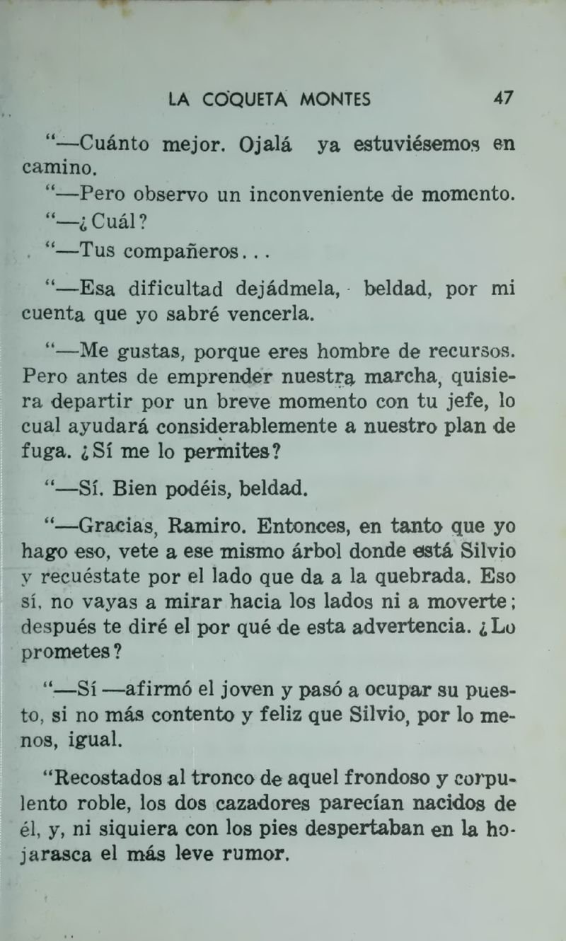 Pagina 28 de La llorona y la coqueta montés