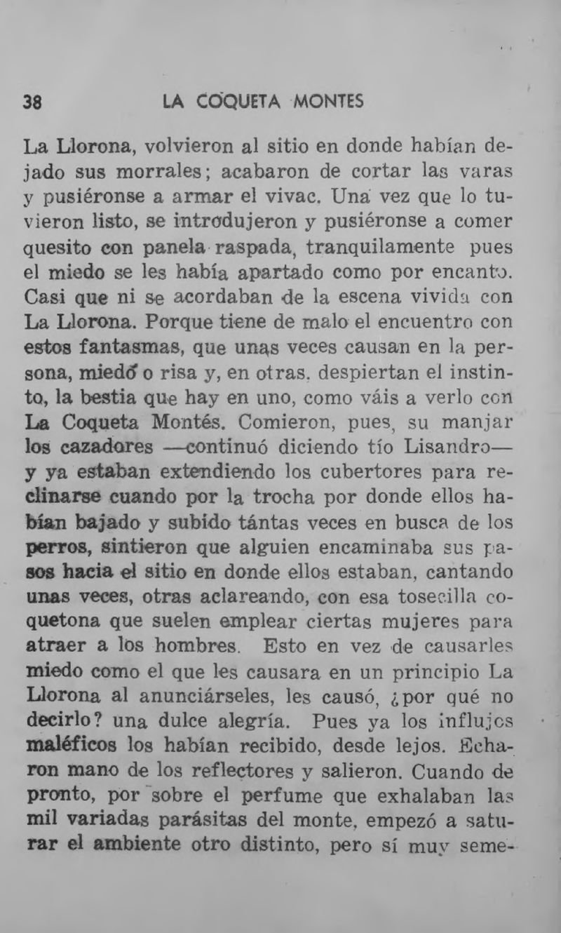Pagina 89 de La llorona y la coqueta montés