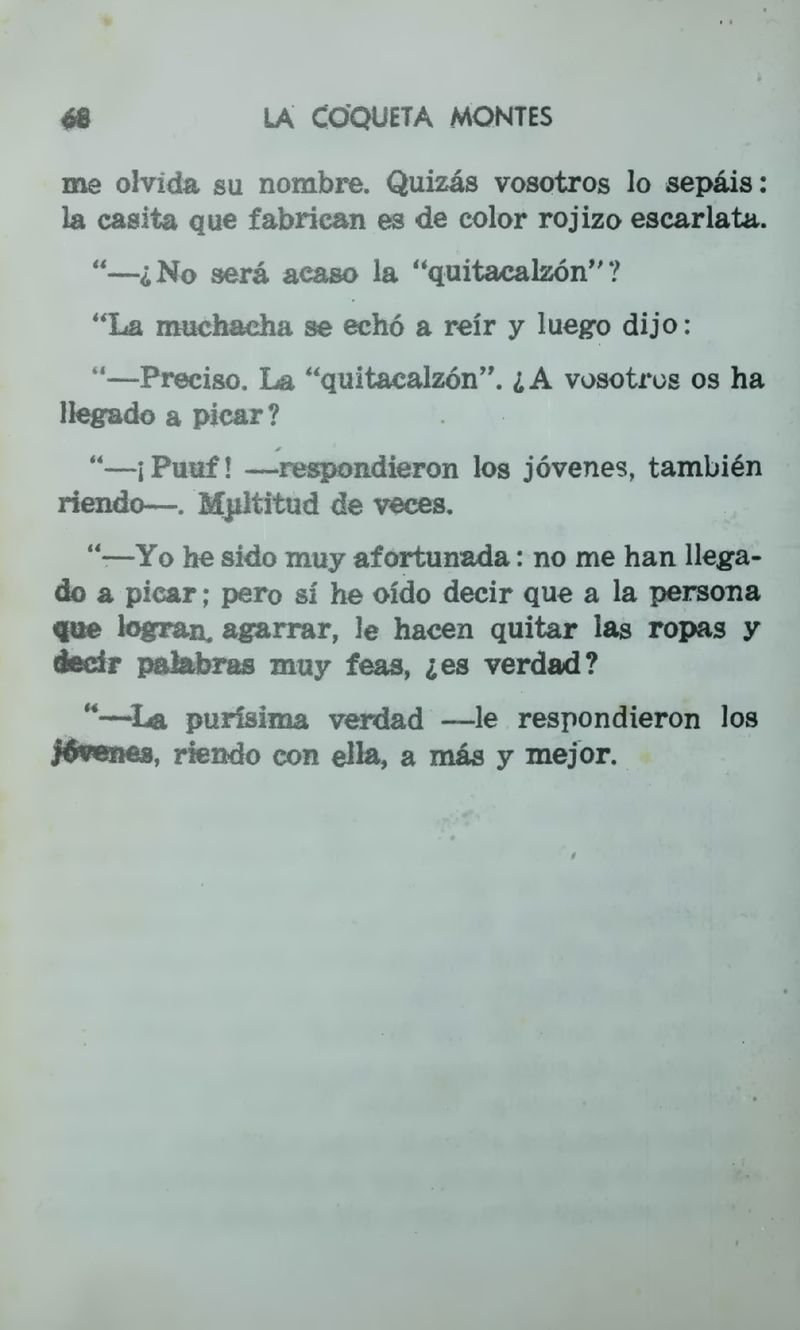 Pagina 105 de La llorona y la coqueta montés
