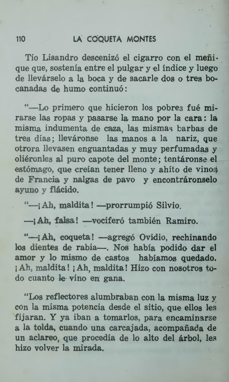 Pagina 127 de La llorona y la coqueta montés