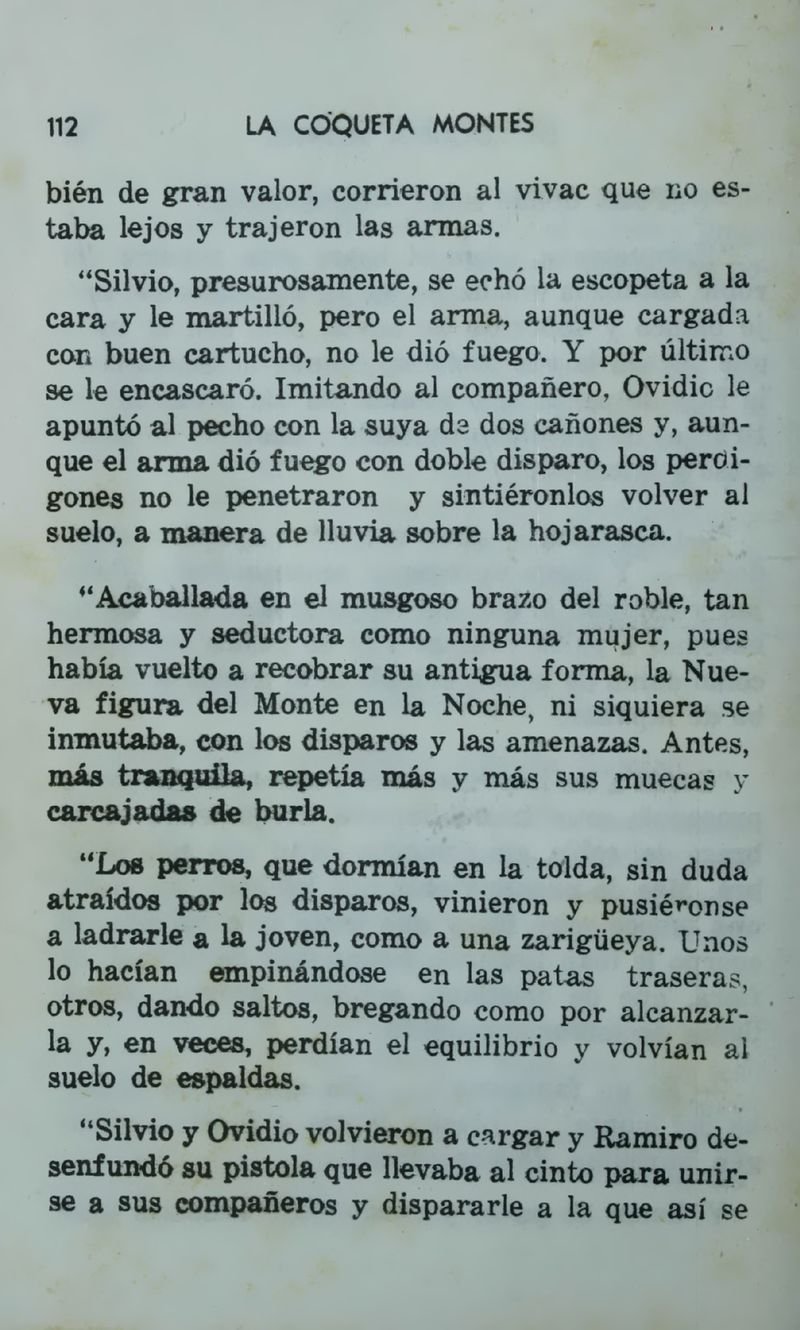 Pagina 128 de La llorona y la coqueta montés