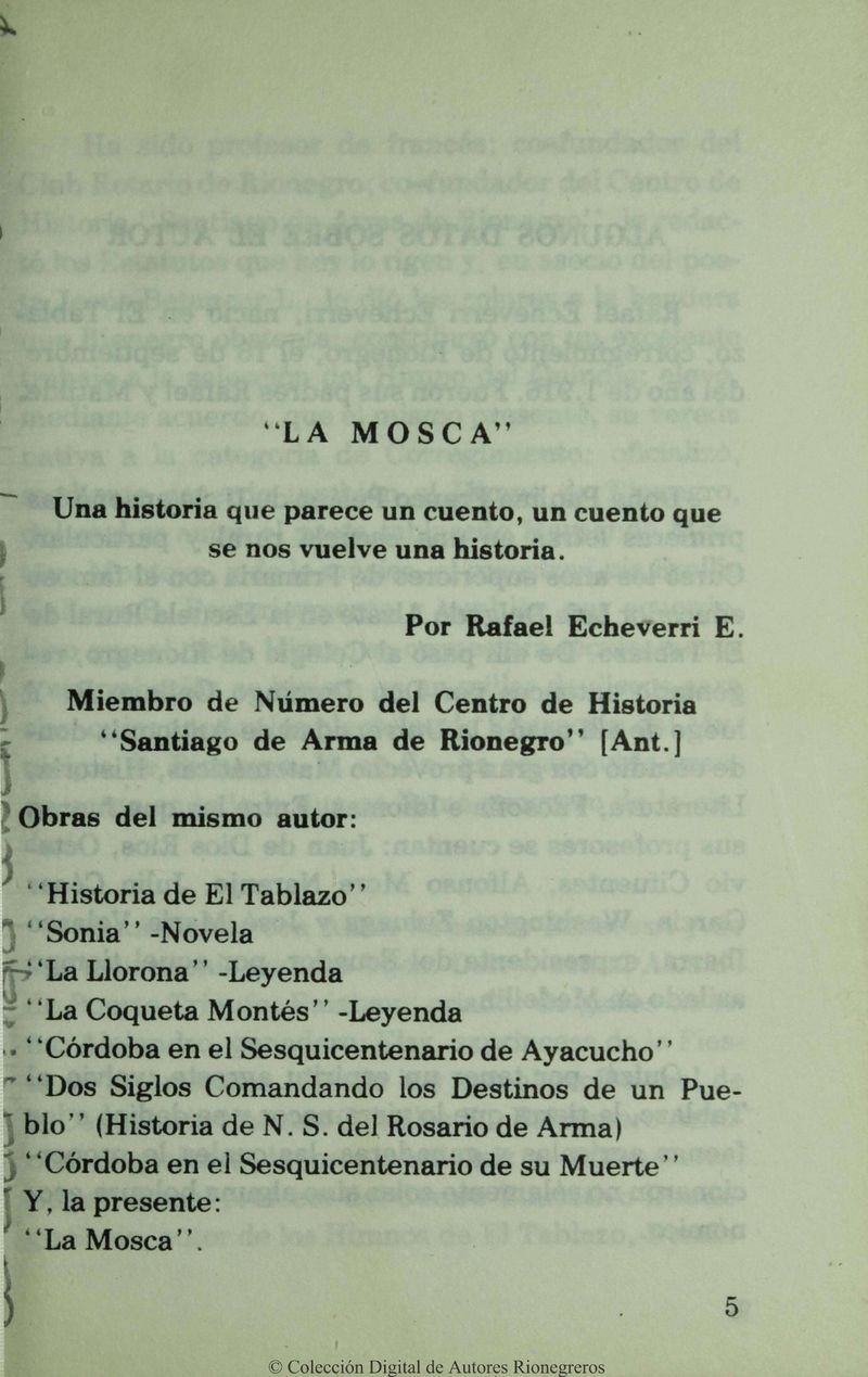 Pagina 7 de La mosca
