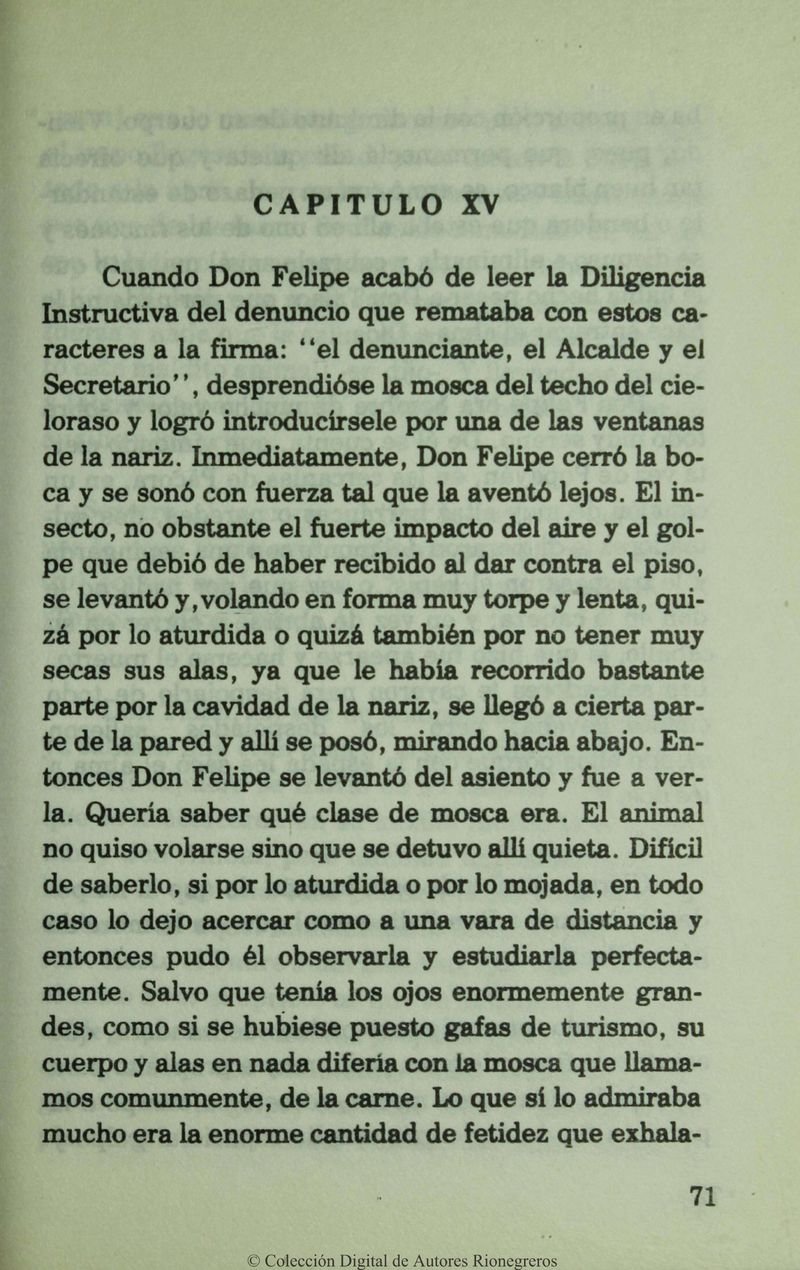 Pagina 73 de La mosca