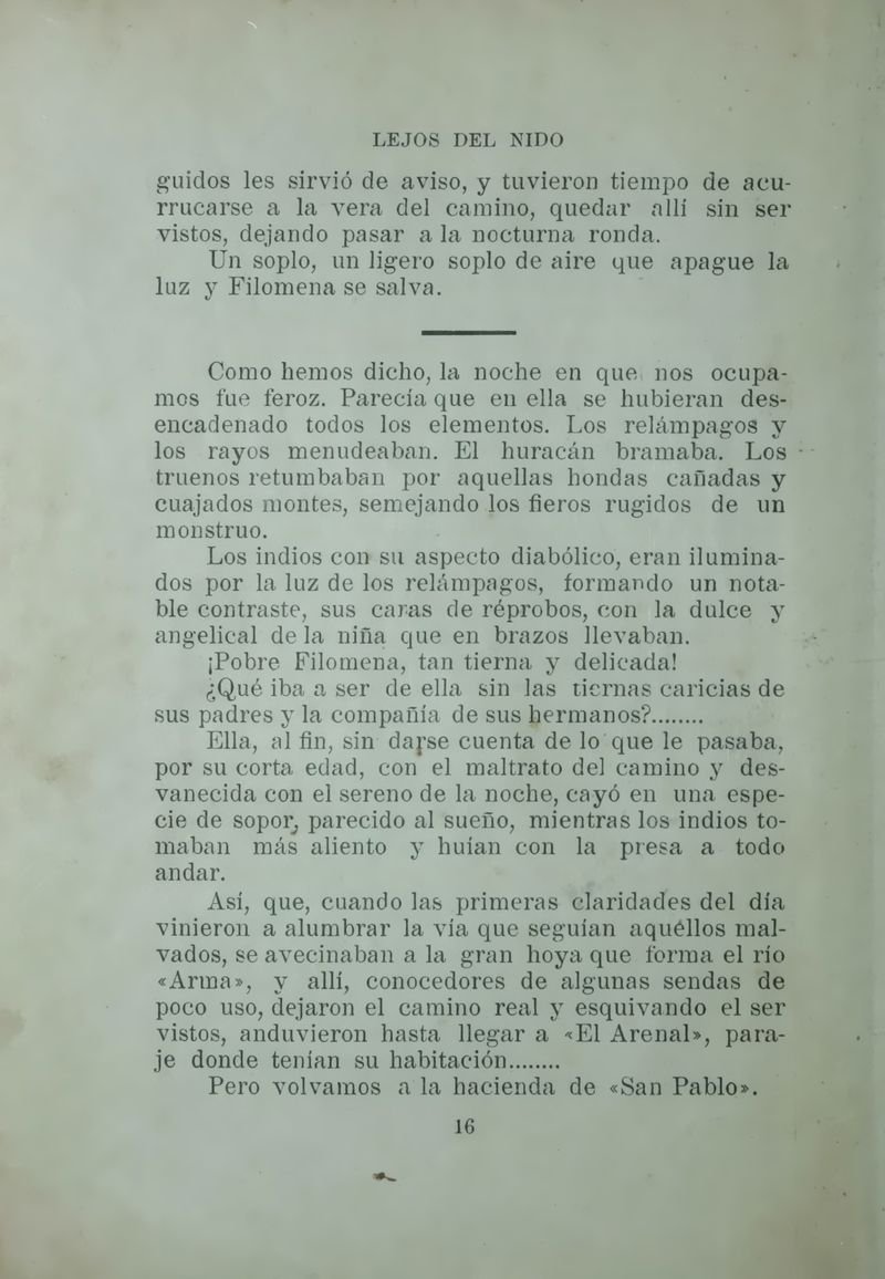 Pagina 18 de Lejos del nido