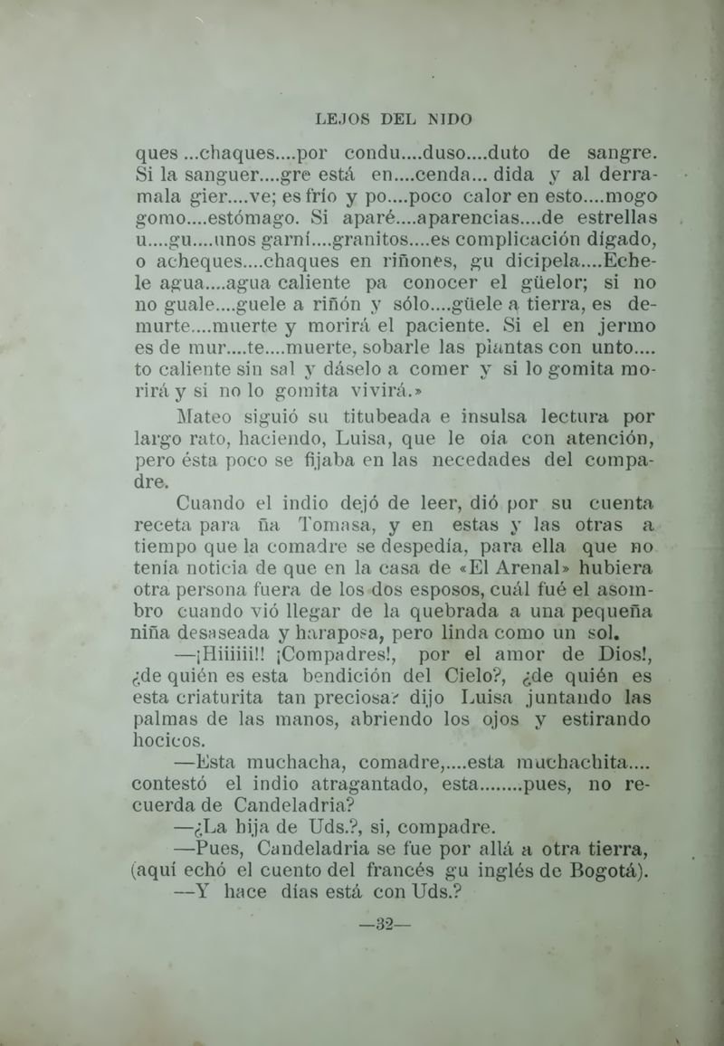 Pagina 34 de Lejos del nido