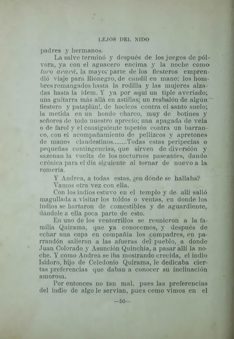 Pagina 52 de Lejos del nido