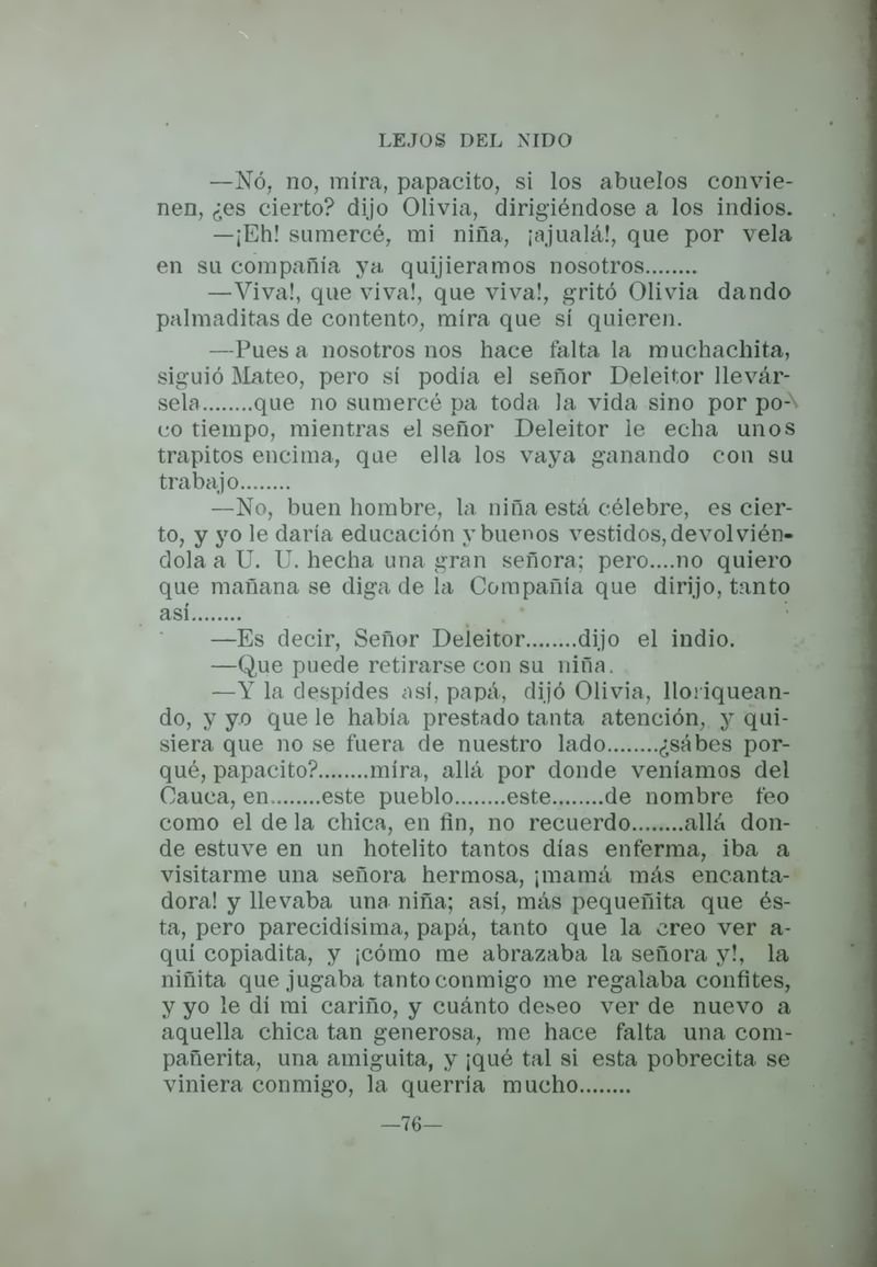Pagina 78 de Lejos del nido