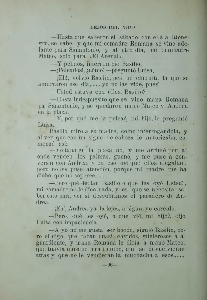 Pagina 98 de Lejos del nido