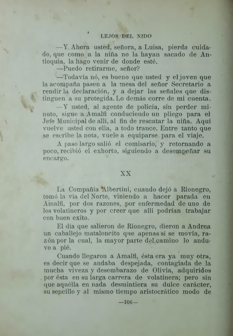 Pagina 108 de Lejos del nido