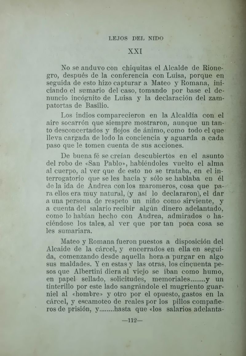 Pagina 114 de Lejos del nido