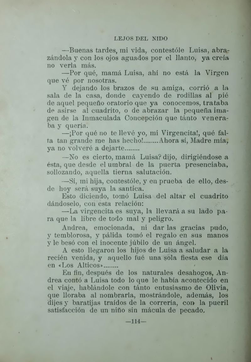 Pagina 116 de Lejos del nido