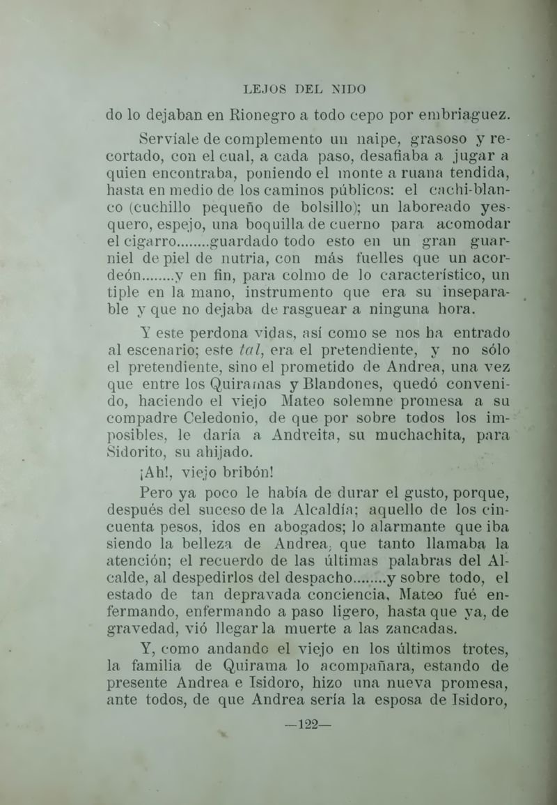 Pagina 124 de Lejos del nido
