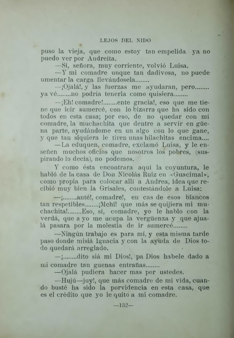 Pagina 134 de Lejos del nido