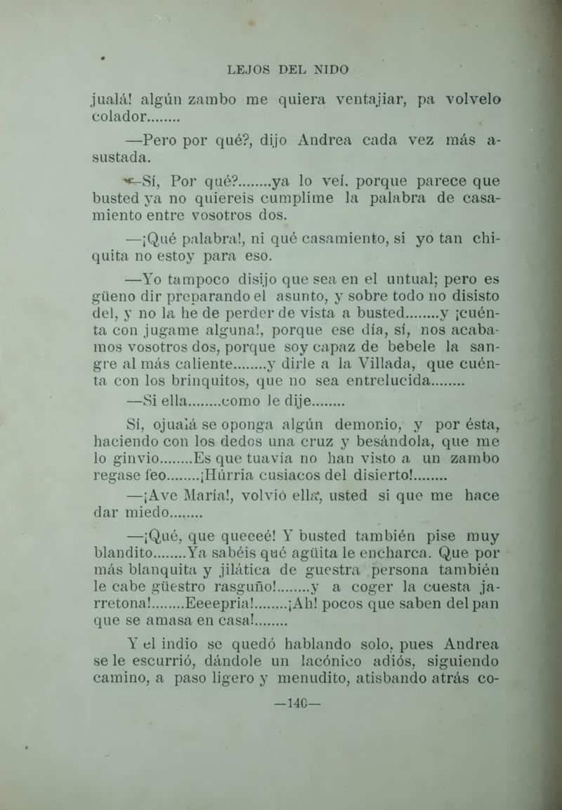 Pagina 142 de Lejos del nido