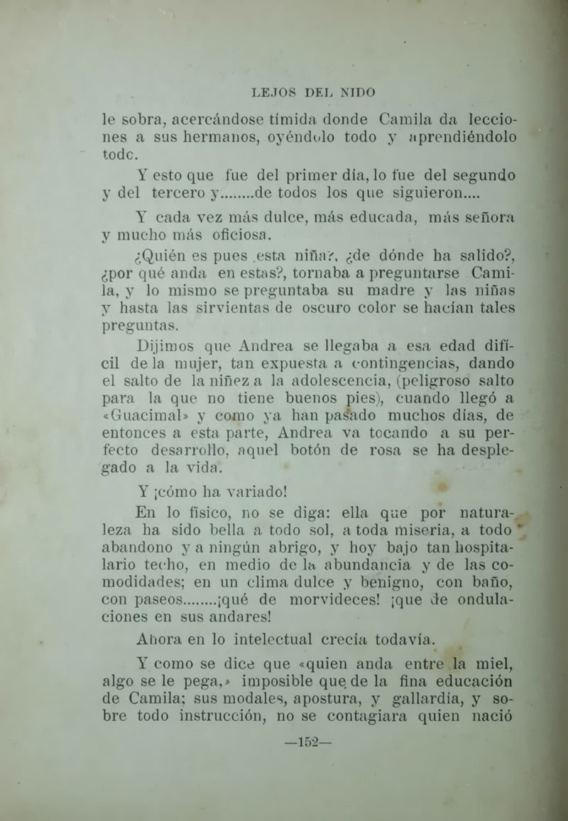 Pagina 154 de Lejos del nido