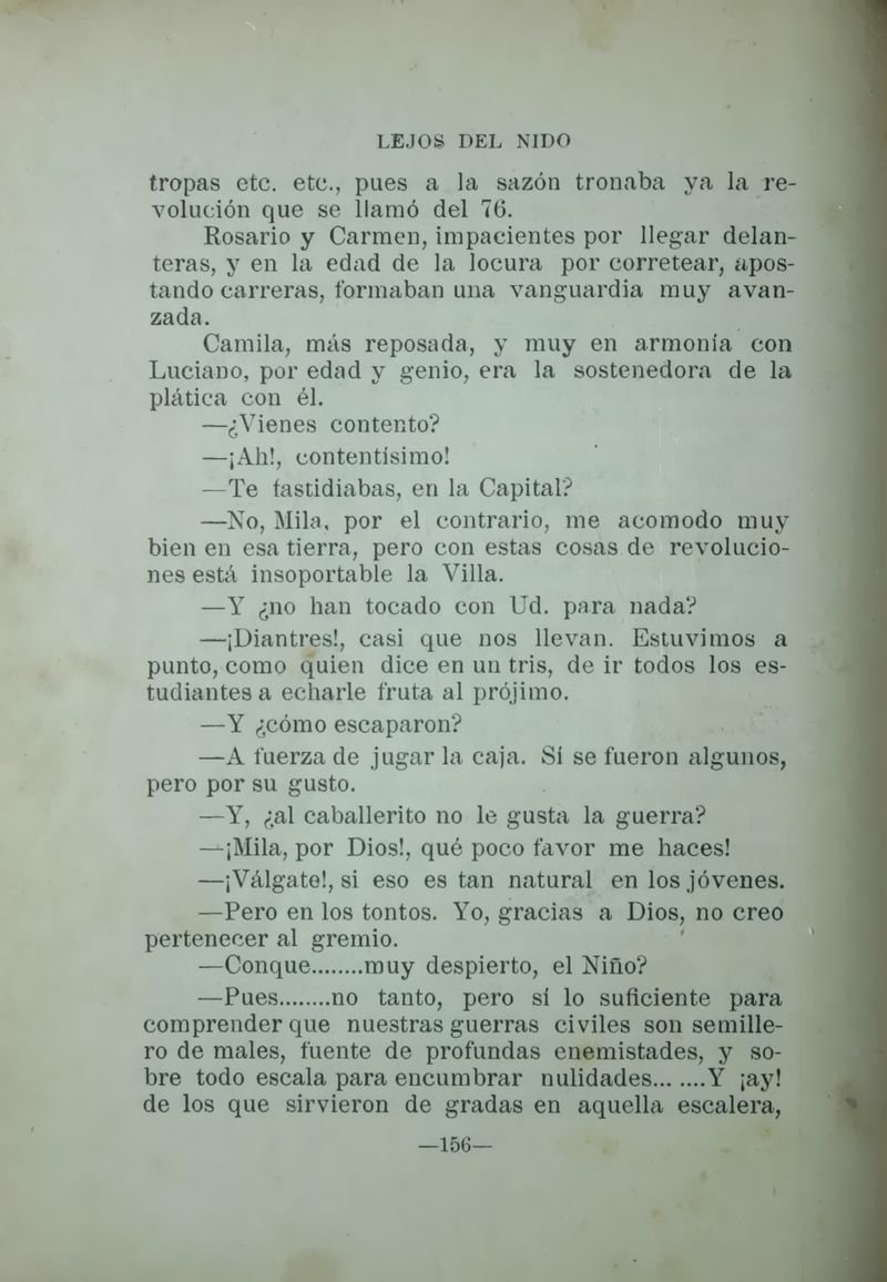 Pagina 158 de Lejos del nido