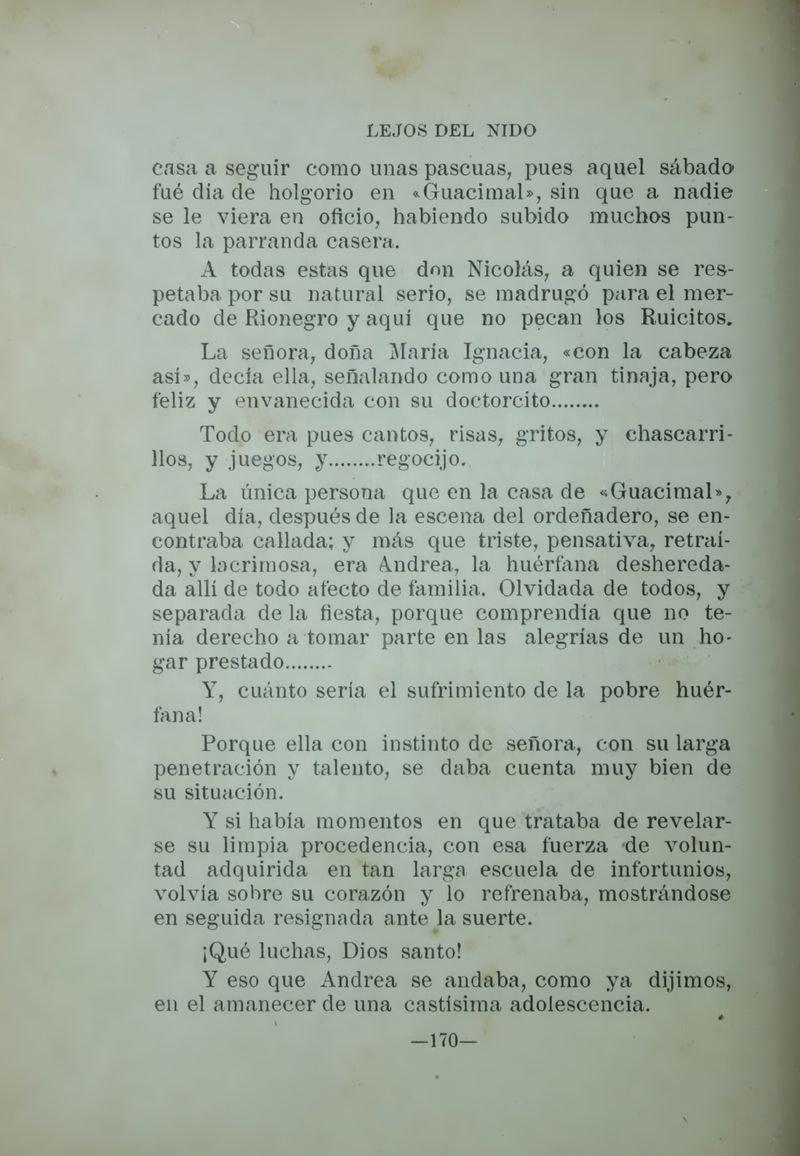 Pagina 172 de Lejos del nido