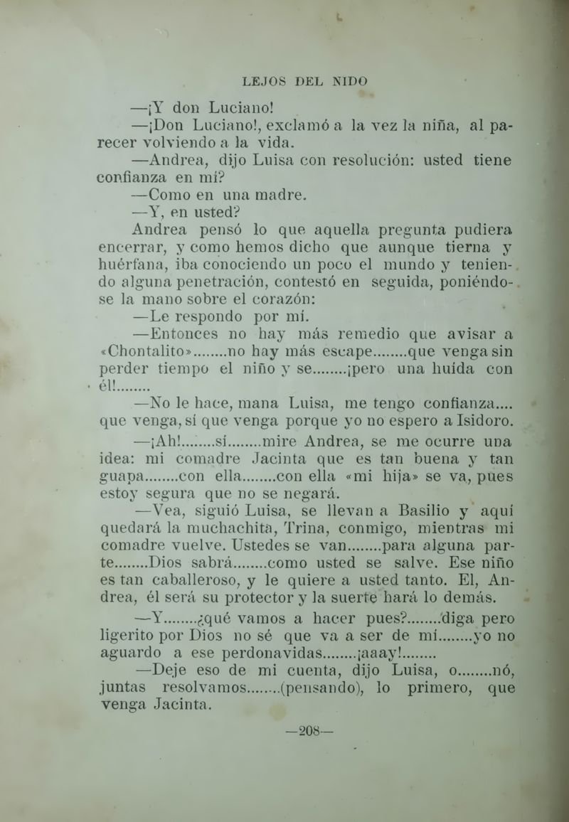 Pagina 210 de Lejos del nido