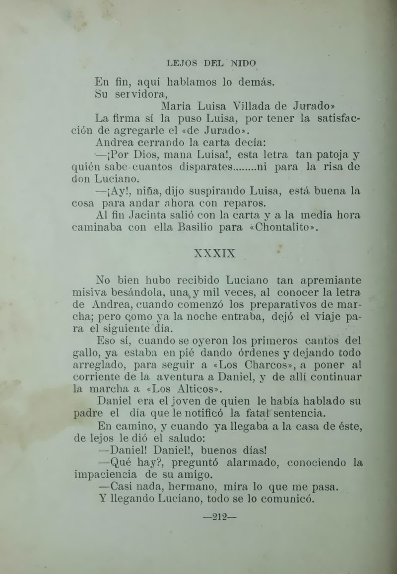 Pagina 214 de Lejos del nido
