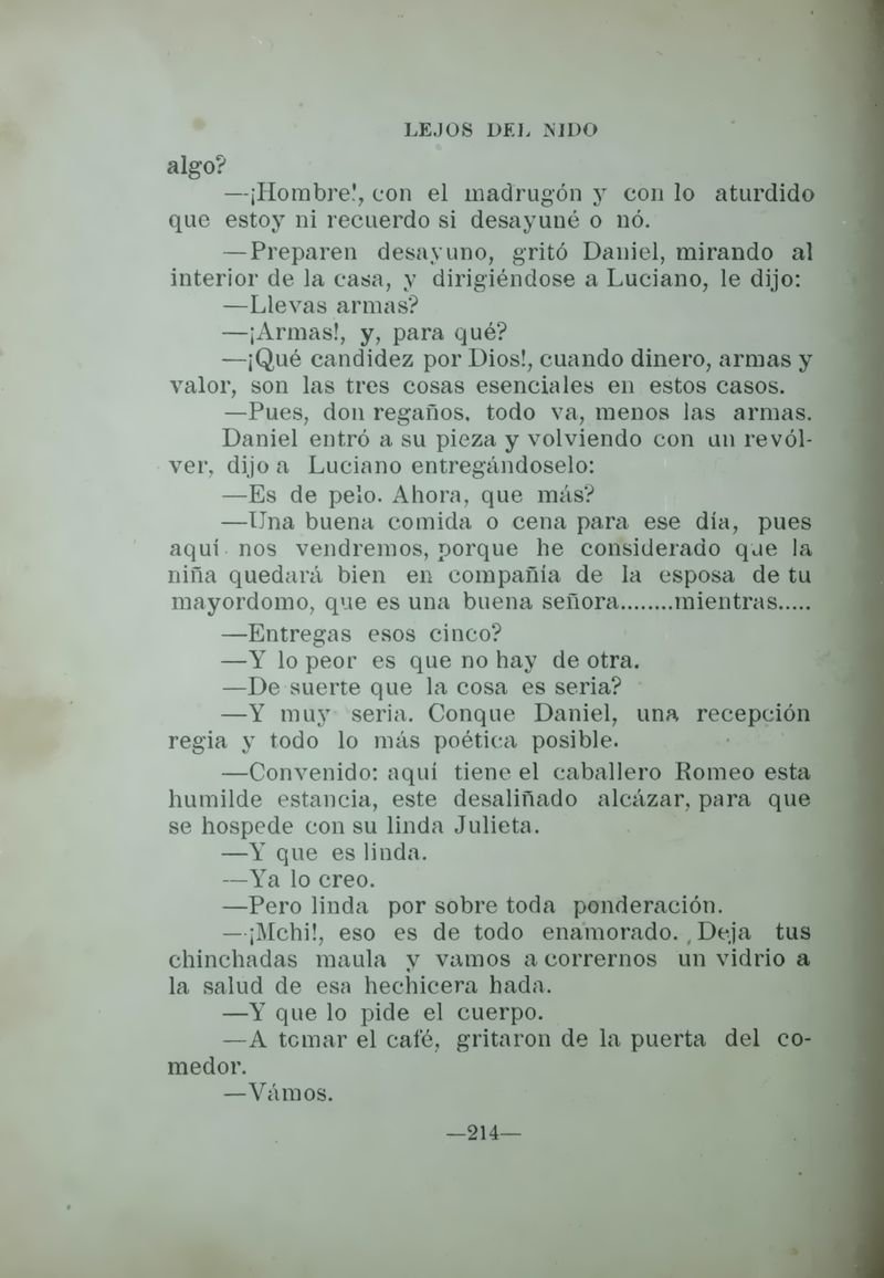 Pagina 216 de Lejos del nido