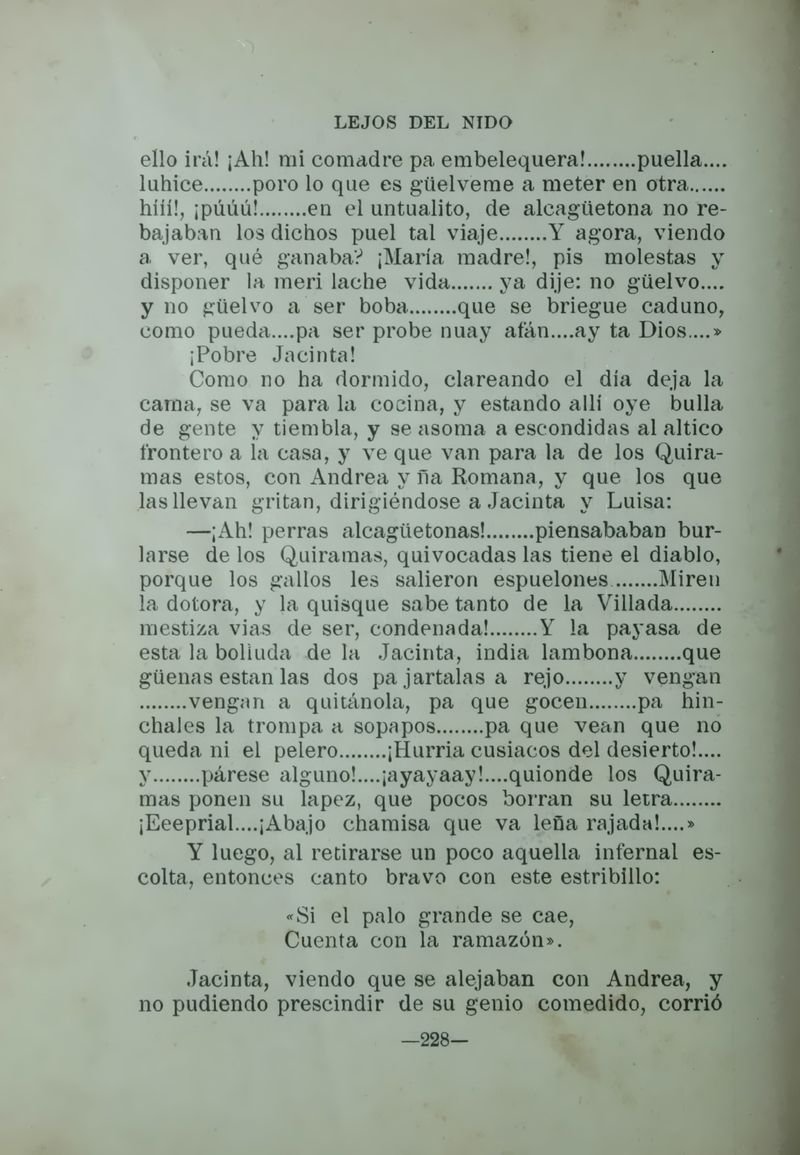 Pagina 230 de Lejos del nido