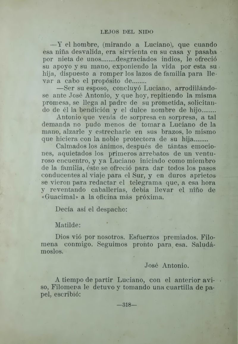 Pagina 320 de Lejos del nido