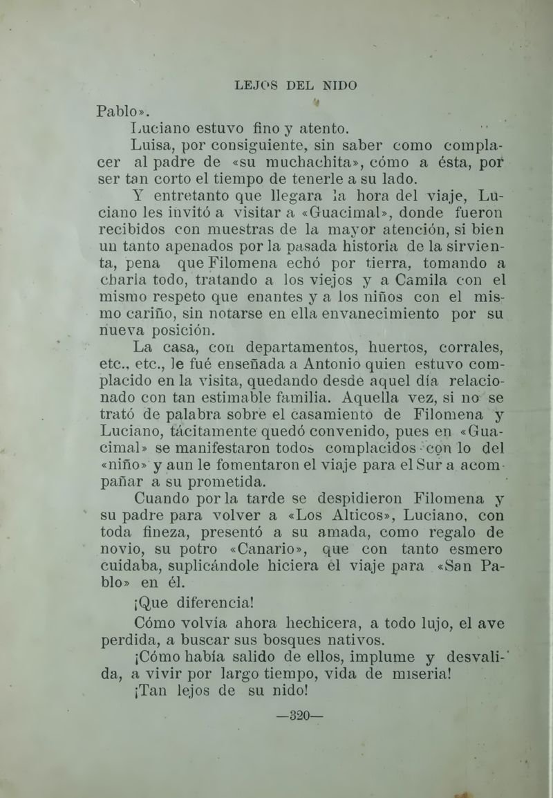 Pagina 322 de Lejos del nido