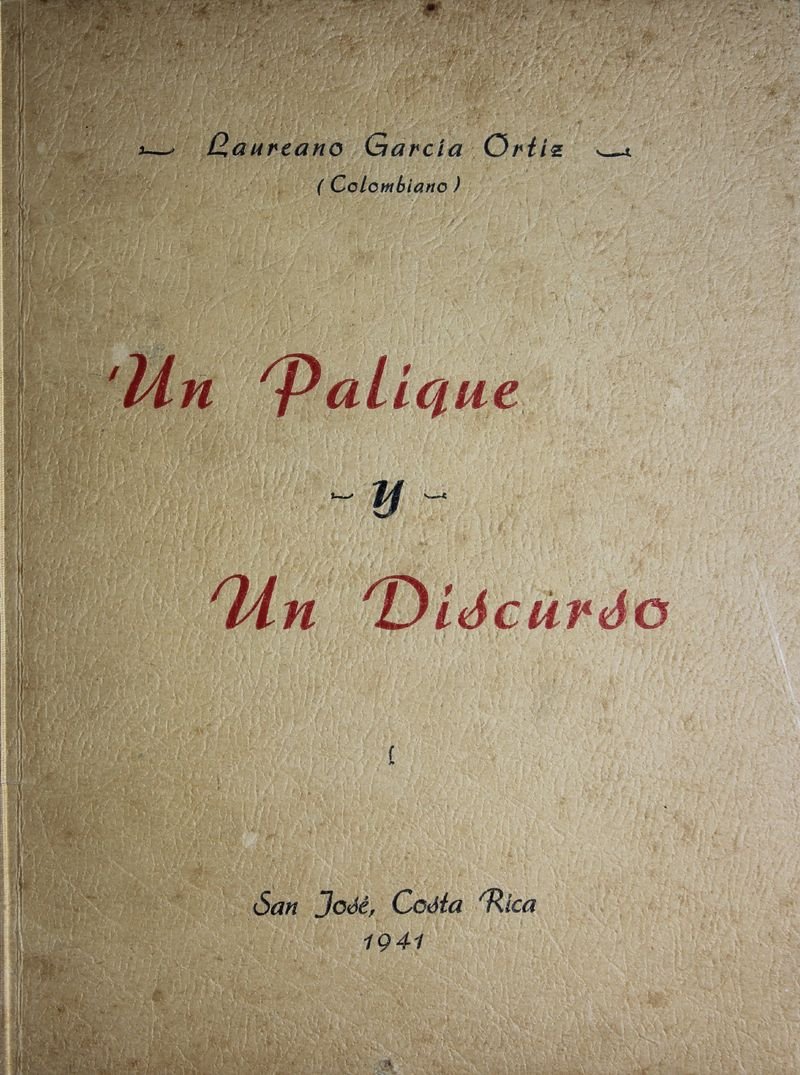 Pagina 1 de Un Palique y un discurso