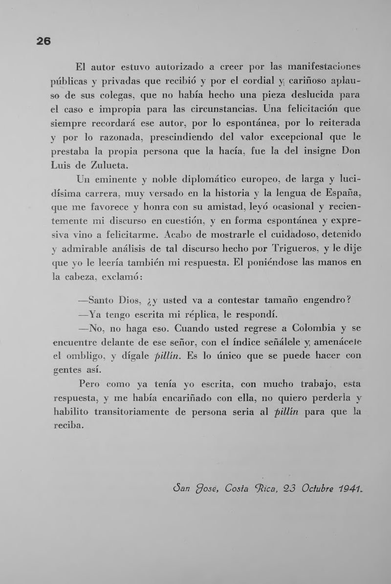 Pagina 28 de Un Palique y un discurso