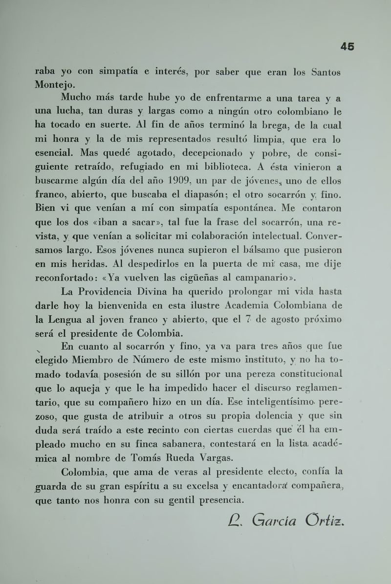 Pagina 47 de Un Palique y un discurso
