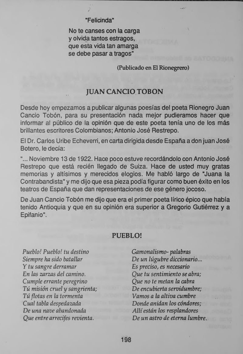 Pagina 206 de Valores Literarios