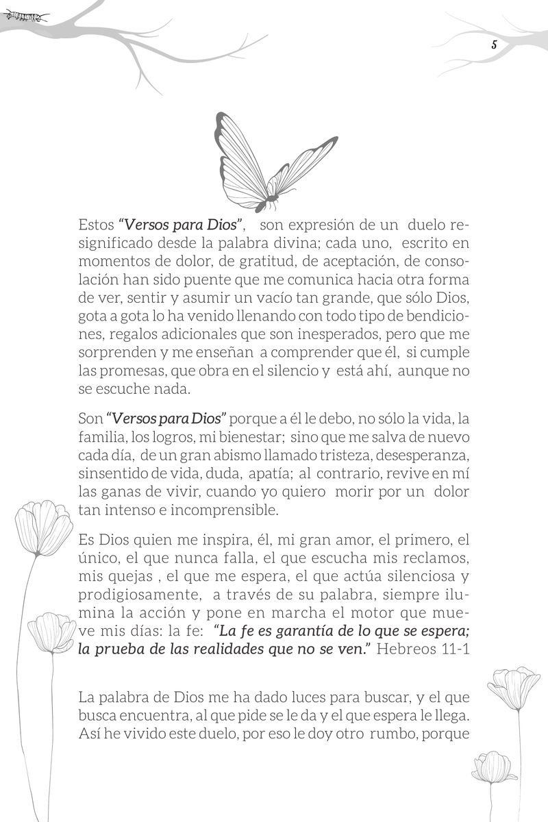 Pagina 5 de Versos para Dios