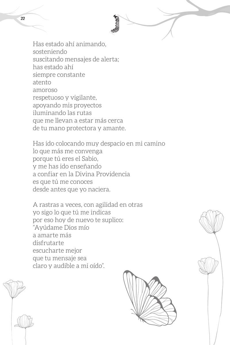 Pagina 22 de Versos para Dios