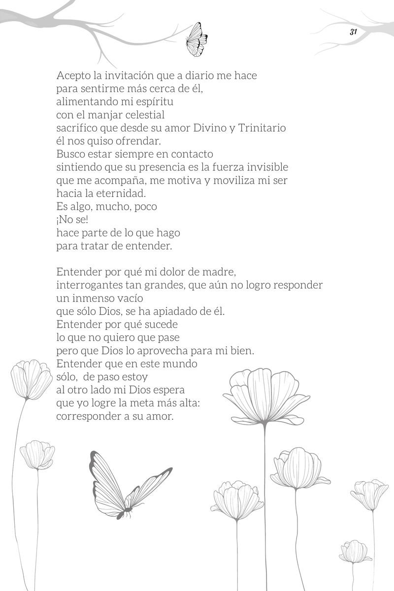 Pagina 31 de Versos para Dios