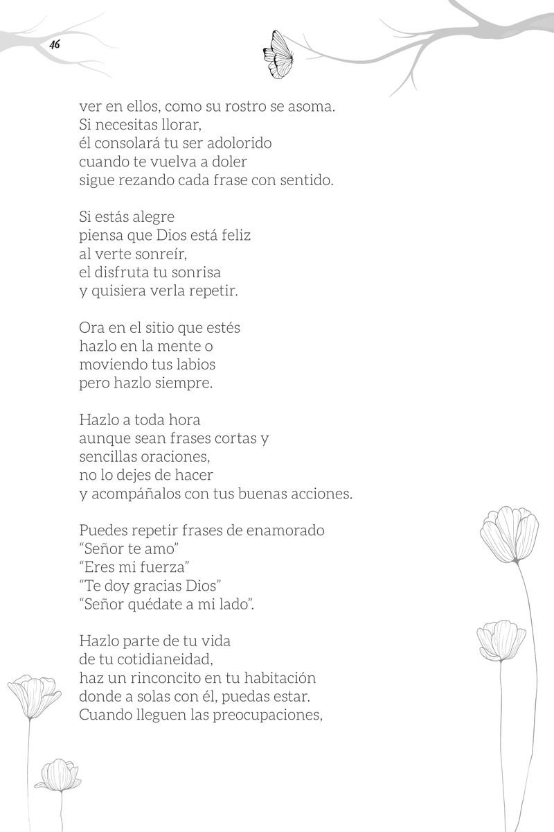 Pagina 46 de Versos para Dios