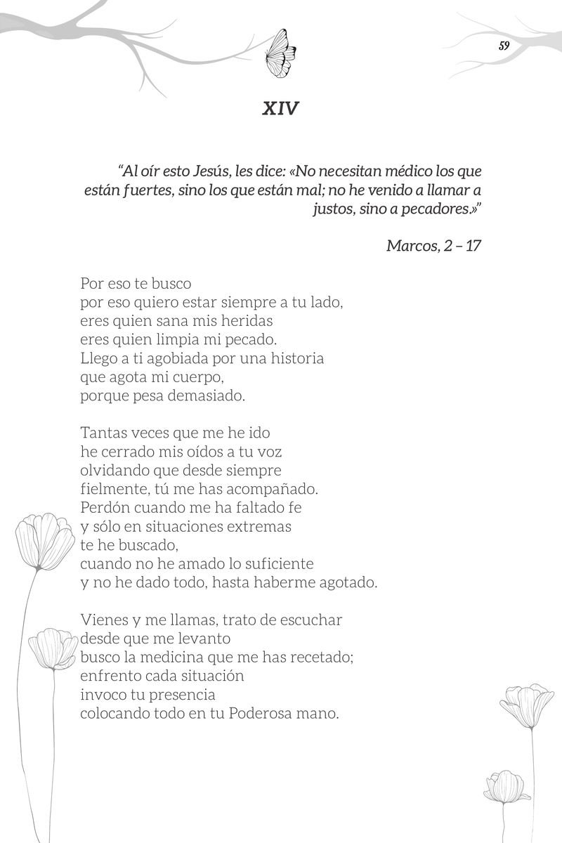 Pagina 59 de Versos para Dios
