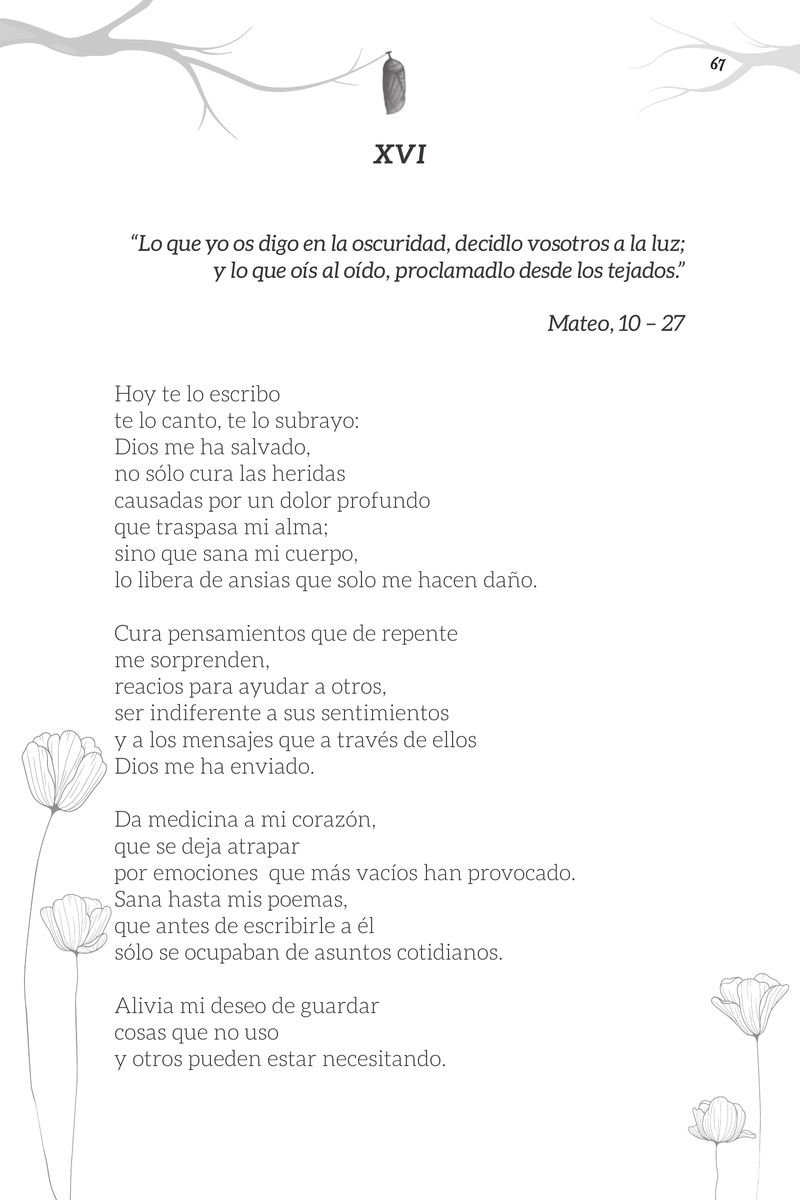 Pagina 67 de Versos para Dios