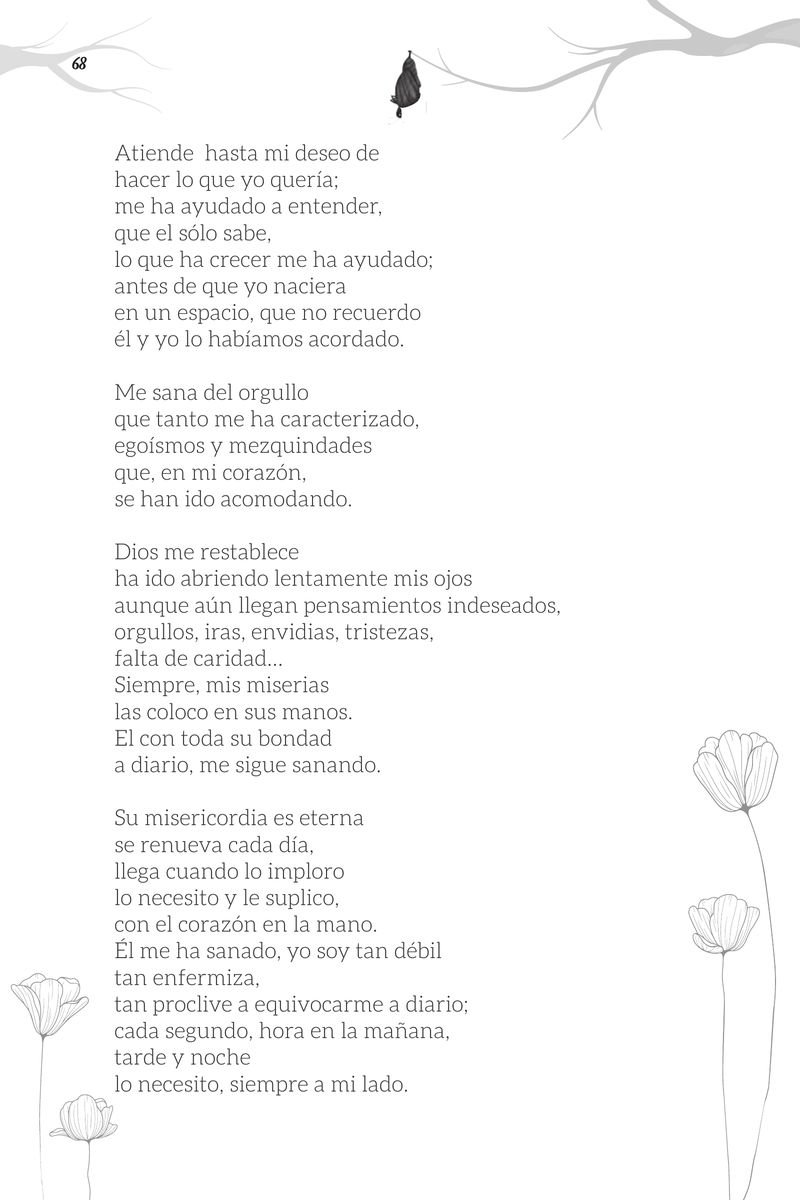Pagina 68 de Versos para Dios