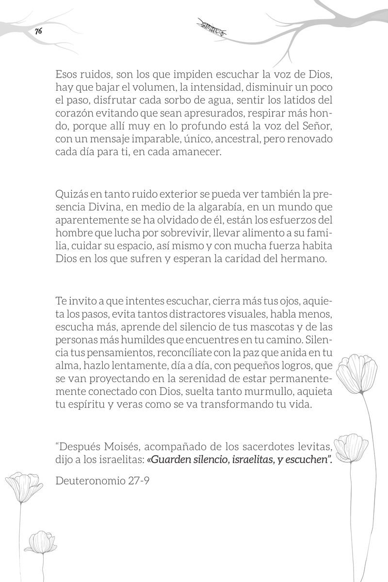 Pagina 76 de Versos para Dios