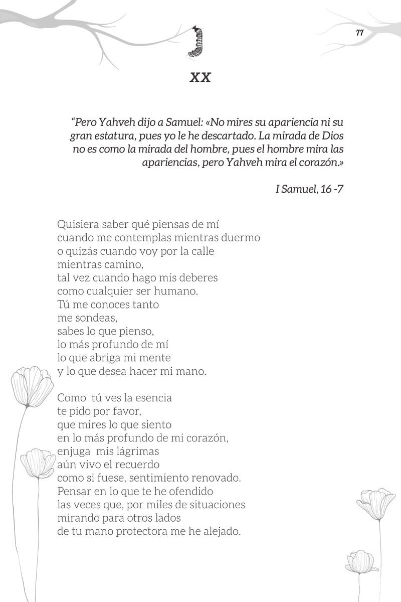 Pagina 77 de Versos para Dios