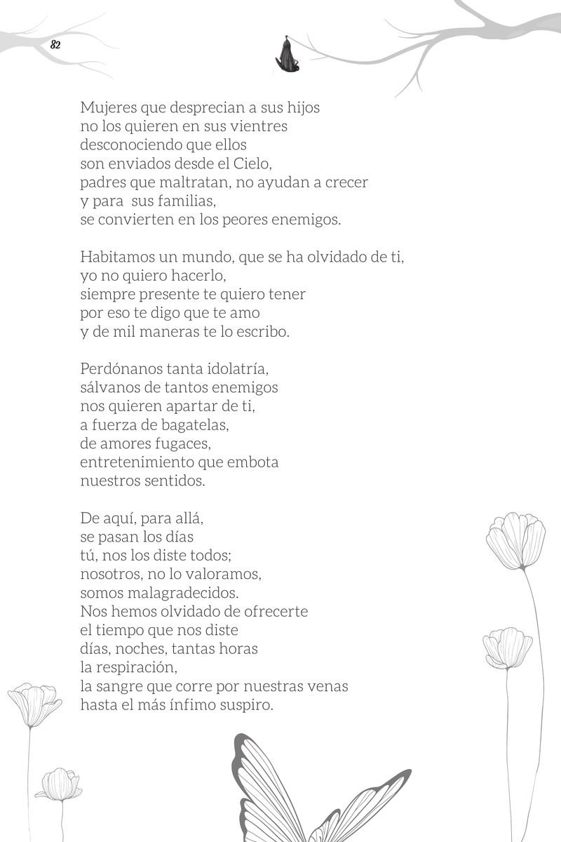Pagina 82 de Versos para Dios