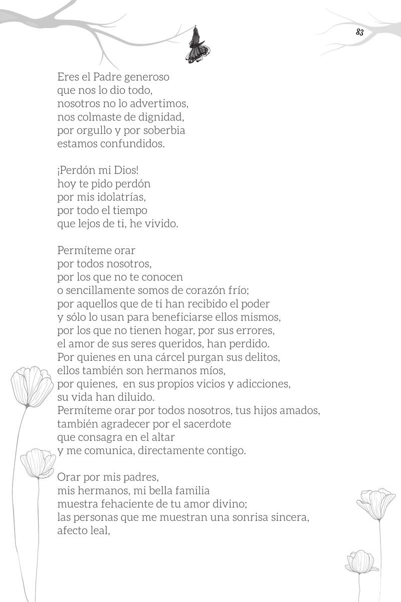 Pagina 83 de Versos para Dios