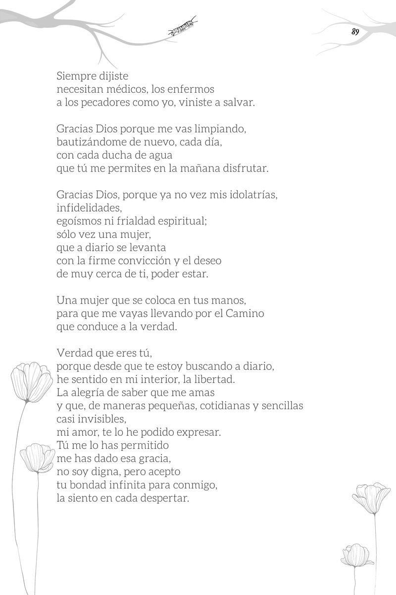 Pagina 89 de Versos para Dios