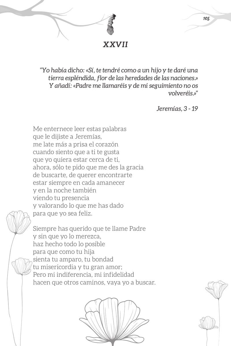 Pagina 105 de Versos para Dios