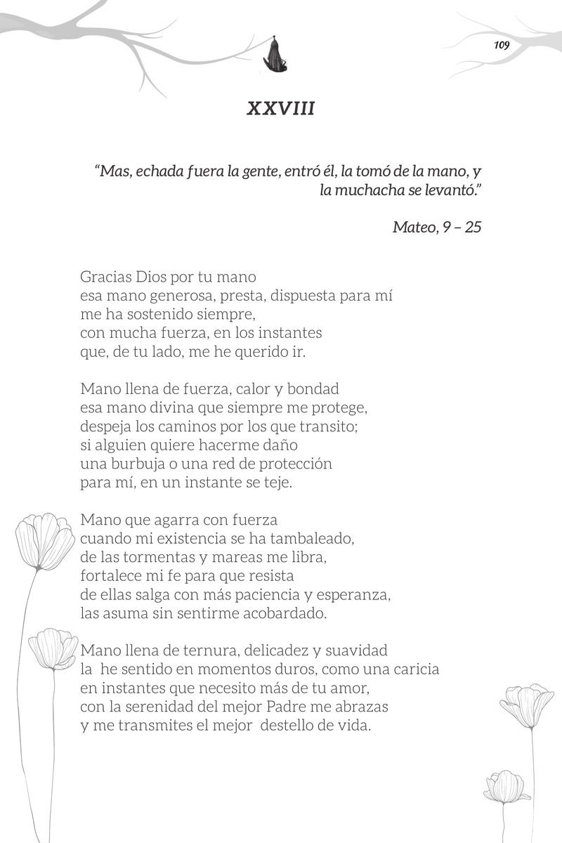 Pagina 109 de Versos para Dios