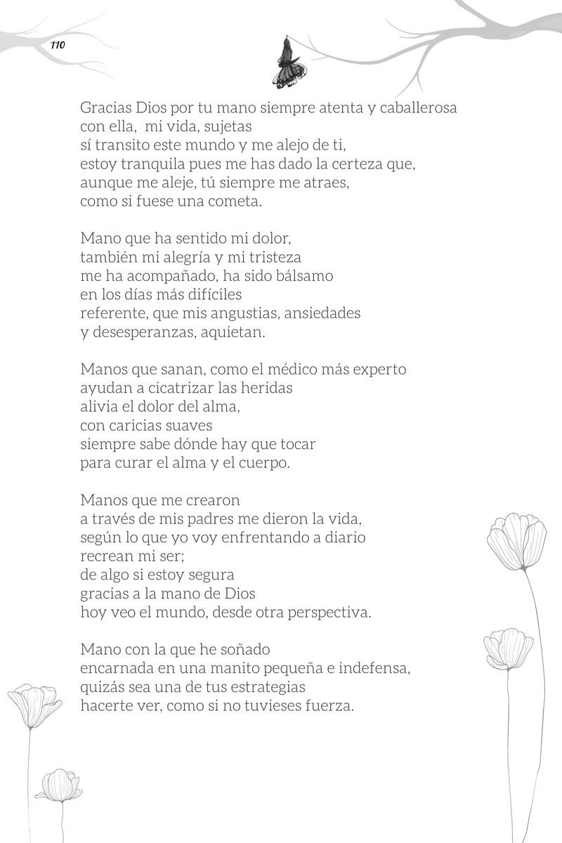 Pagina 110 de Versos para Dios