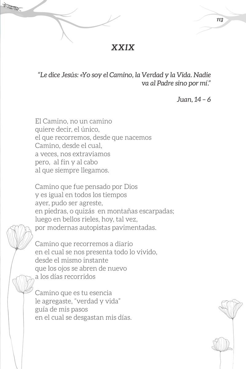 Pagina 113 de Versos para Dios