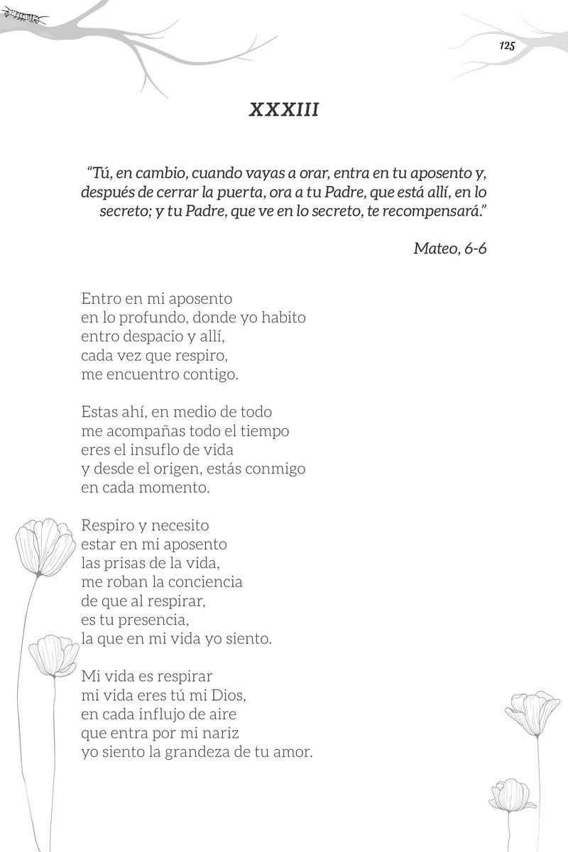 Pagina 125 de Versos para Dios